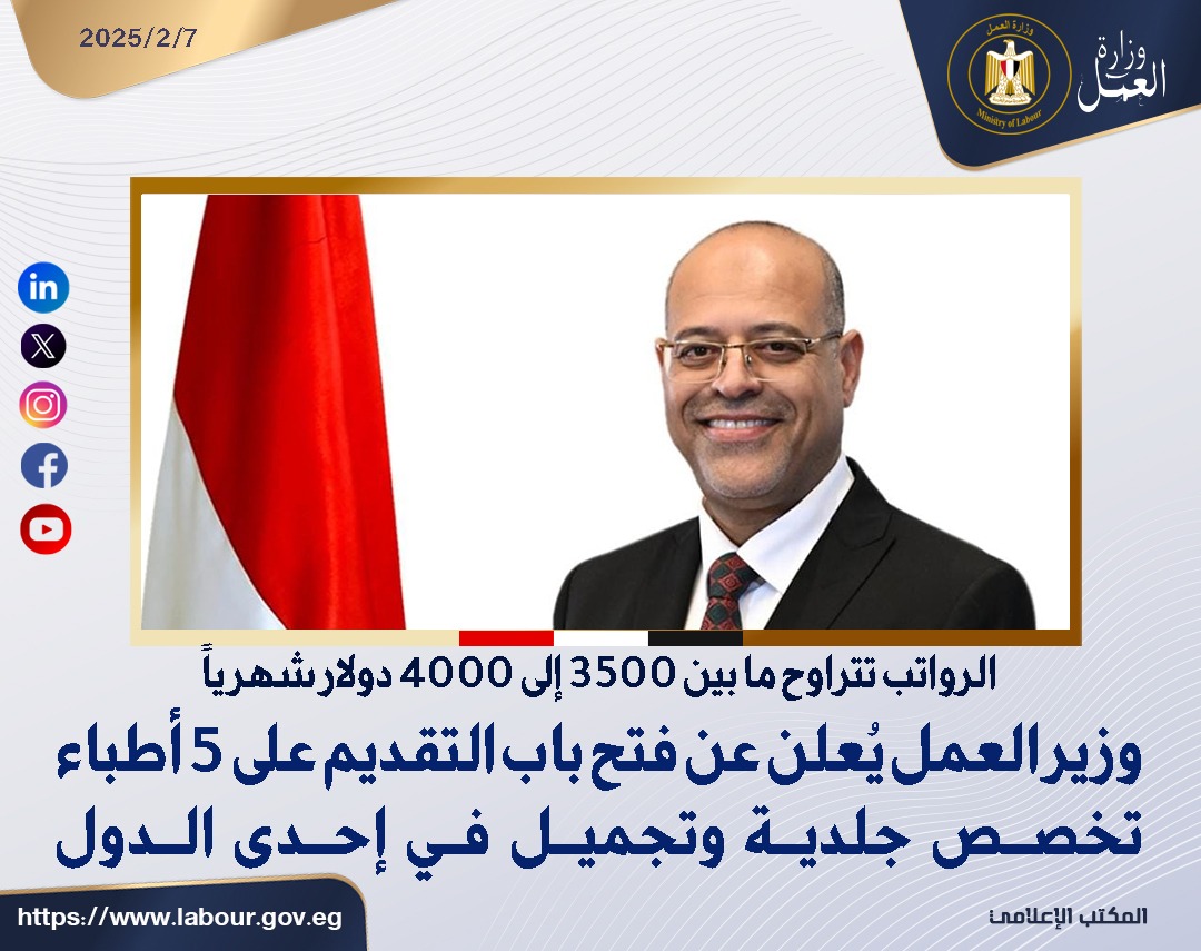 وزير القوى العامله 